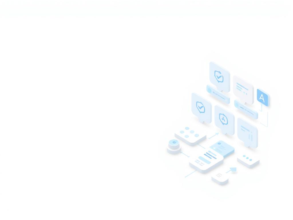 Workflow diagram showing connected automation steps for automotive businesses