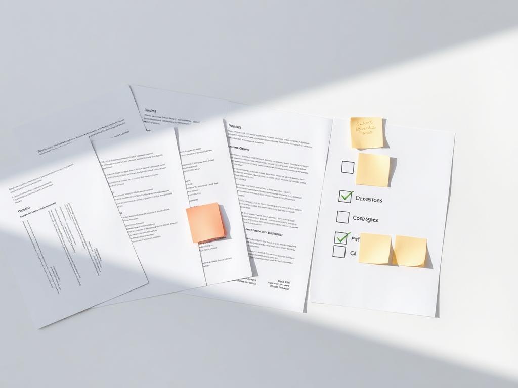 Administrative paperwork and checklists illustrating operational bottlenecks